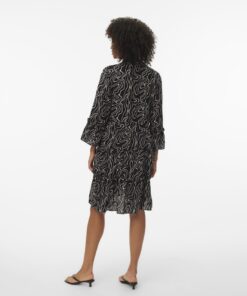 Vero Moda VMEasy Joy 3/4 Short Dress Black