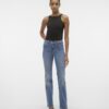 Vero Moda VMflash Straight Jeans Medium Blue Denim
