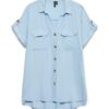 Vero Moda Vmbumpy Shirt Cashmere Blue