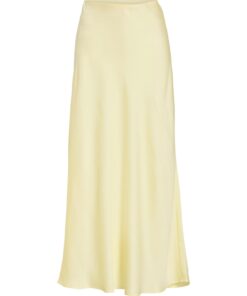 Vila Viellette Midi Skirt Pastel Yellow