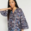 Mos Mosh MMAleysa Paisley Blouse Crown Blue