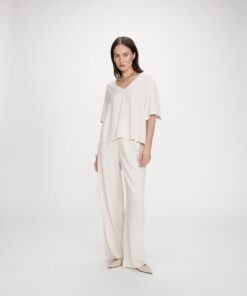 Grace & Mila Short Sleeve Top Violon Sable