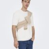 Only & Sons ONSSika Life Crew Knit Cloud Dancer