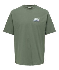 Only & Sons ONSCastrol Life Tee Castor Gray
