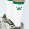 Double A By W.W. Men WWCon Tennis Socks Verdant Green