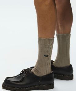 Wood Wood Men WWDakota 2 Pack Sock Seneca Rock Black