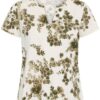 Part Two GesinasPW T-Shirt Smokey Olive Shadow Flower