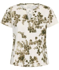 Part Two GesinasPW T-Shirt Smokey Olive Shadow Flower