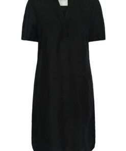 Part Two AminasePW Linen Dress Black