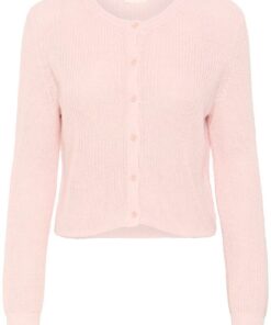 Part Two GigiaPW Cardigan Mauve Chalk Pink