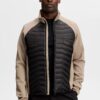 J.Lindeberg Heyden Quilt Hybrid Jacket Brindle