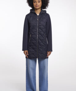 Rino & Pelle Darbi Light Padded Coat Dark Navy