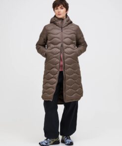 Peak Performance Helium Down Coat Women Terrain Tan