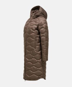 Peak Performance Helium Down Coat Women Terrain Tan