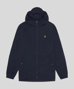 Lyle & Scott Water Resistant Hooded Jacket Dark Navy
