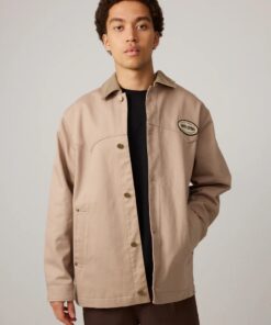Makia Bureau Jacket Camel