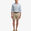 Superdry Premium Regular Chino Shorts Sandstone Brown