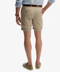 Superdry Premium Regular Chino Shorts Sandstone Brown