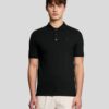 Lyle & Scott Superfine Cotton Polo Shirt Jet Black