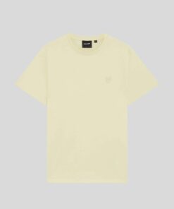 Lyle & Scott Superfine Cotton T-Shirt Pastel Yellow