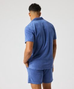 Björn Borg Toweling Pool Shirt Coastal Fjord