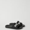 Björn Unisex Knox Slides White Black