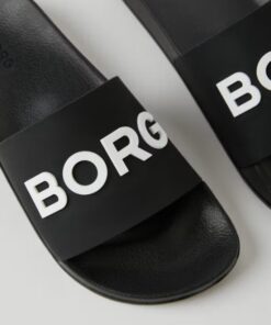 Björn Unisex Knox Slides White Black