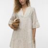 Vero Moda VMDicthe 3/4 Tunic Pumice Stone