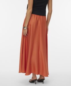 Vero Moda VMMira Ankle Skirt Langoustino