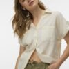 Vero Moda VMThilde Shirt Silver Lining