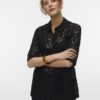 Vero Moda VMHoney Lace Shirt Black
