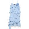 Vero Moda VMAdalyn Singlet Flounce Dress Della Robbia Blue