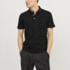 Jack & Jones JJEpaulos Polo Shirt Black
