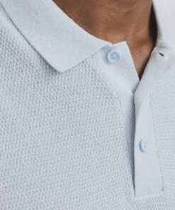 Jack & Jones JJEgeorge Knit Polo Chambray Blue