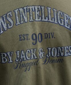 Jack & Jones JJEvender Graphic Tee Dusty Olive