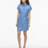 Vila VINori Shirt Dress Medium Blue Denim