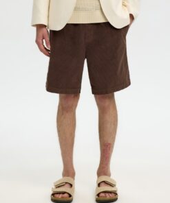 Selected Homme SLHRegular Jace Corduroy Shorts Bracken