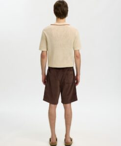 Selected Homme SLHRegular Jace Corduroy Shorts Bracken