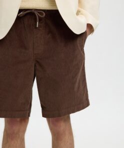Selected Homme SLHRegular Jace Corduroy Shorts Bracken