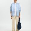 Selected Homme SLHRegbob Check Ls Shirt Cashmere Blue