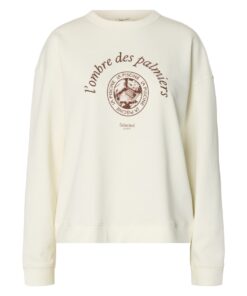 Selected Femme SLFElisa Sweat Egret