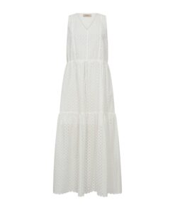 Mos Mosh MMSabria Embo SL Dress White