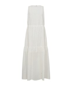 Mos Mosh MMSabria Embo SL Dress White