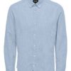 Only & Sons ONSarlo Linen Blend Shirt Skyway