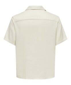 Only & Sons ONSKari Resort Shirt White