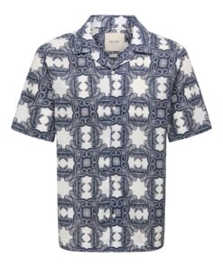 Only & Sons ONSCaiden Linen Blend Shirt Gardenia