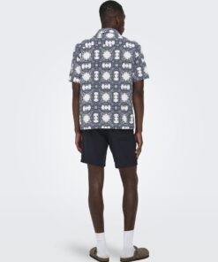Only & Sons ONSCaiden Linen Blend Shirt Gardenia