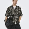 Only & Sons ONSHarvi Resort Shirt Jet Black