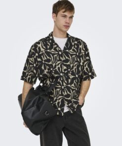 Only & Sons ONSHarvi Resort Shirt Jet Black