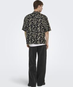Only & Sons ONSHarvi Resort Shirt Jet Black